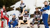 Der Drang, irgendwo runterzuspringen, wird durch manche Skianzüge womöglich begünstigt (Nr.12)