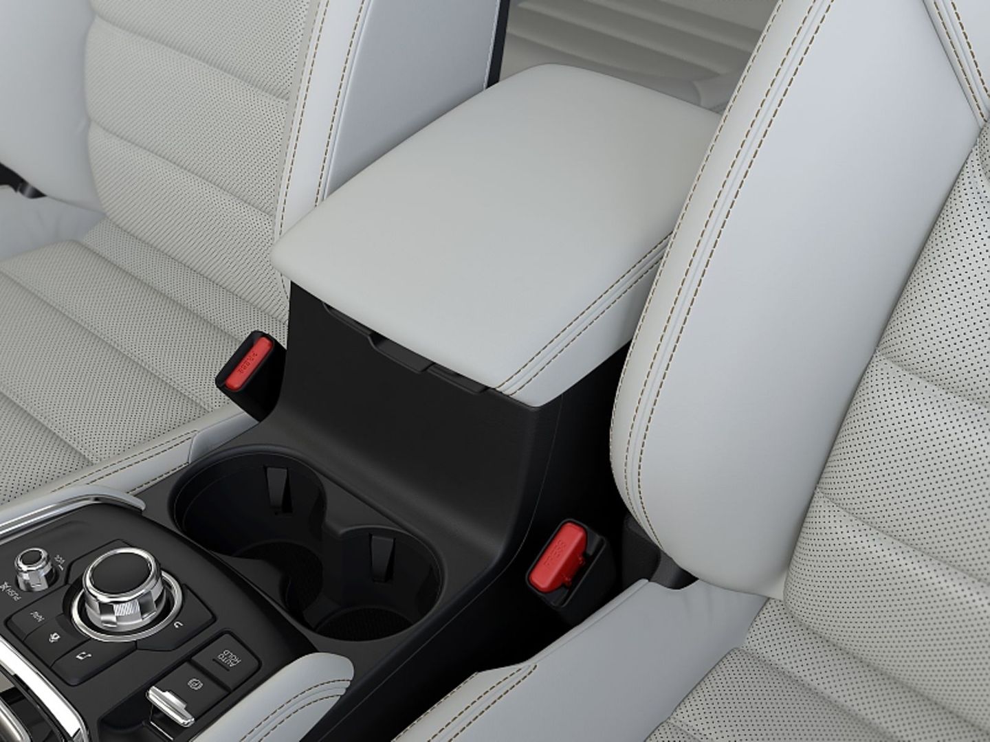 Die Mittelarmlehne im neuen Mazda CX-5.