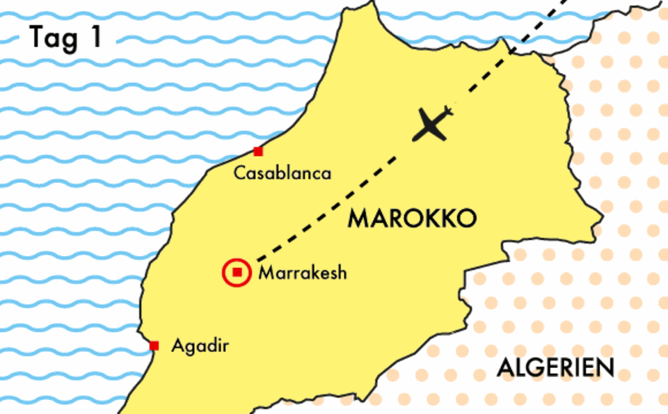 Zuhause: #NEONreise: Ankunft in Marrakesch Zuhause: #NEONreise: Ankunft in Marrakesch