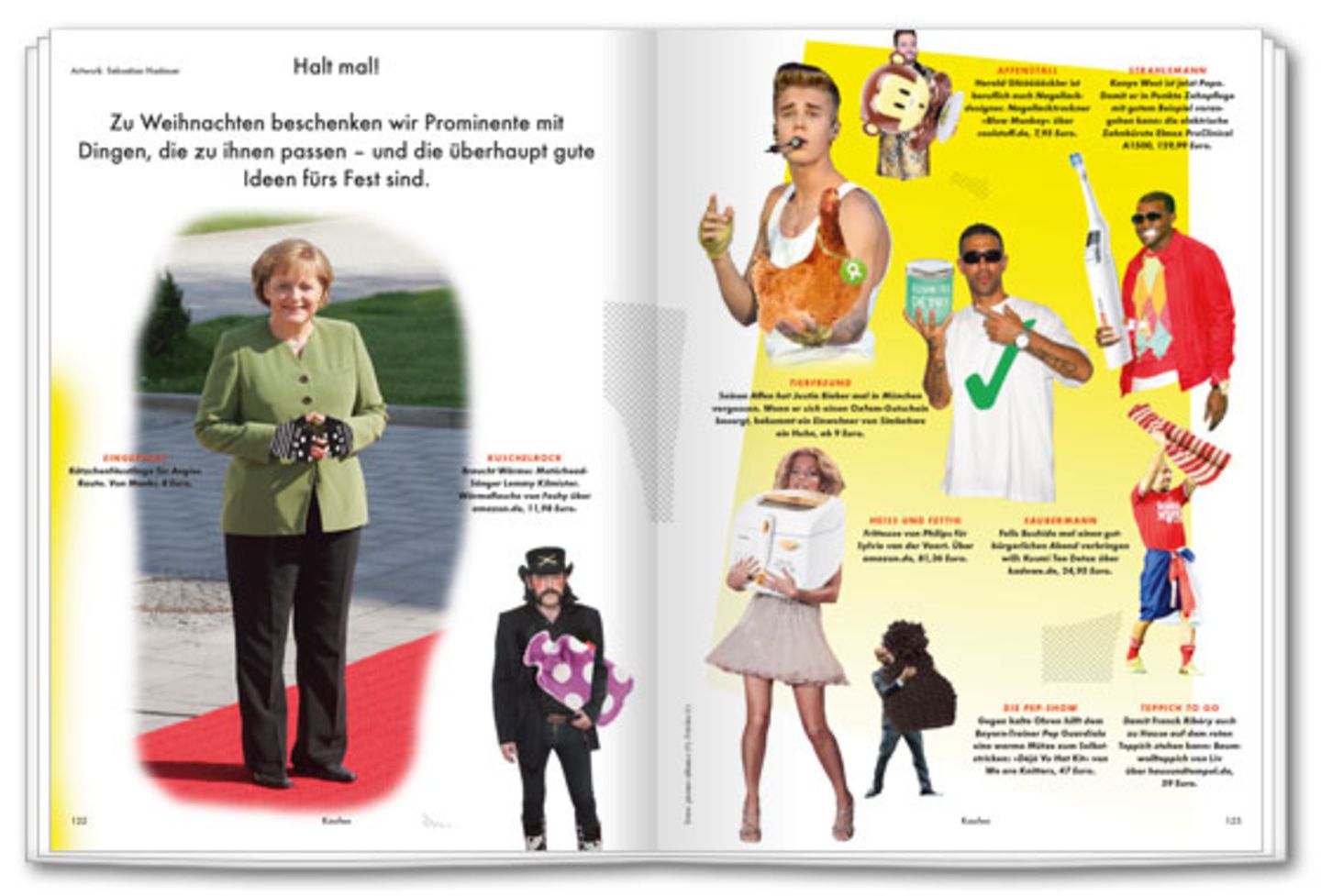 Geschenke für alle! Wir beschenken Promis mit Dingen, die auch allen anderen gefallen dürften.