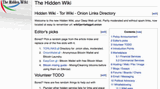 Das HiddenWiki ist ein guter Einstieg, um sich weiter ins Darknet zu klicken.