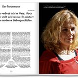 Der Traummann. Eine Frau verliebt sich im Netz. Nach einem Jahr stellt sich heraus: Er existiert nicht.