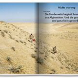 Nichts wie weg. Die Bundeswehr zieht aus Afghanistan ab. Und die großen Ziele sind ganz klein geworden.