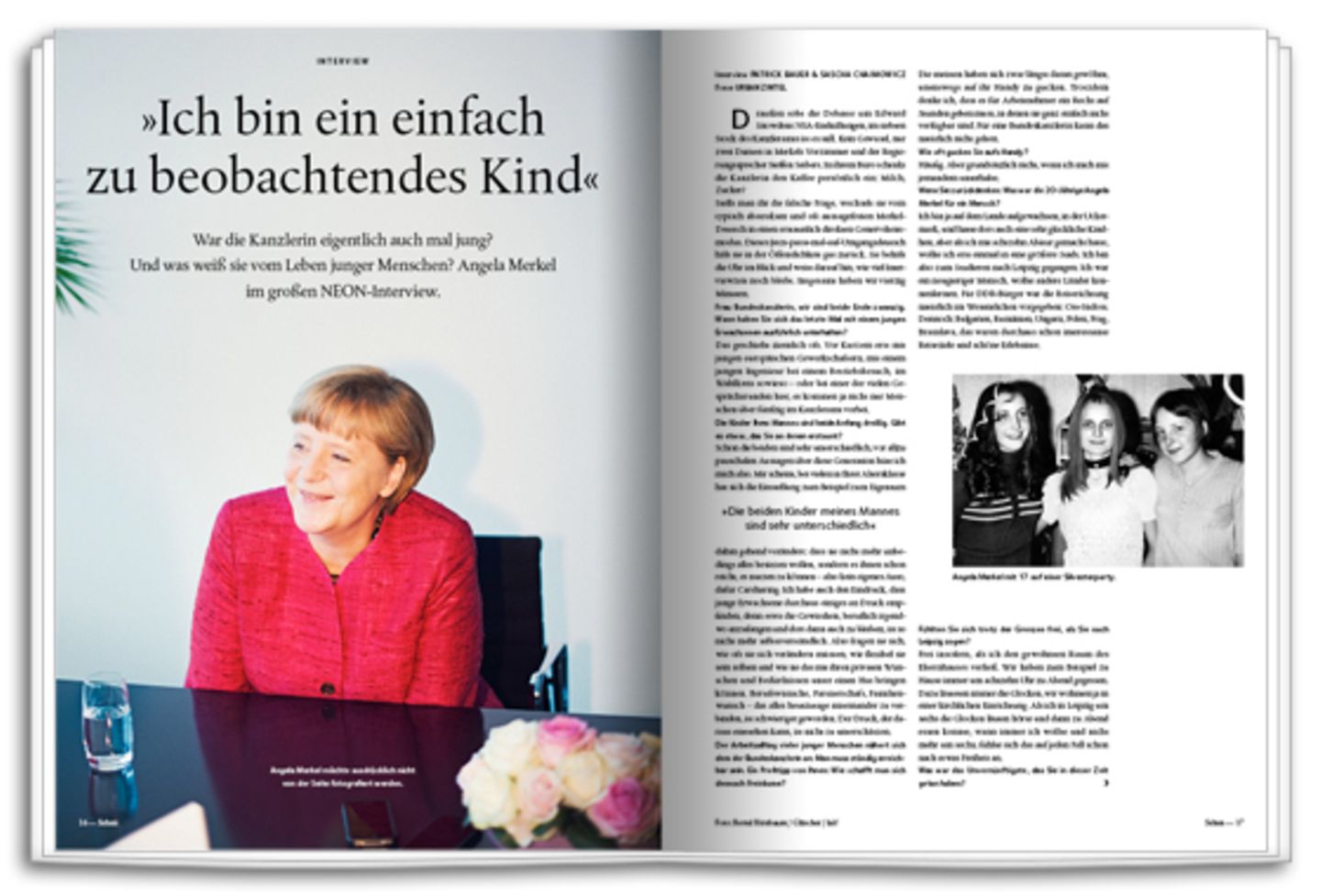 Frau Merkel, wissen Sie, was ein Browser ist? Wie gut kennt Angela Merkel das Leben junger Menschen?