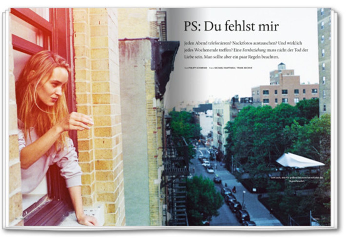 Liebe: P.S. Du fehlst mir.