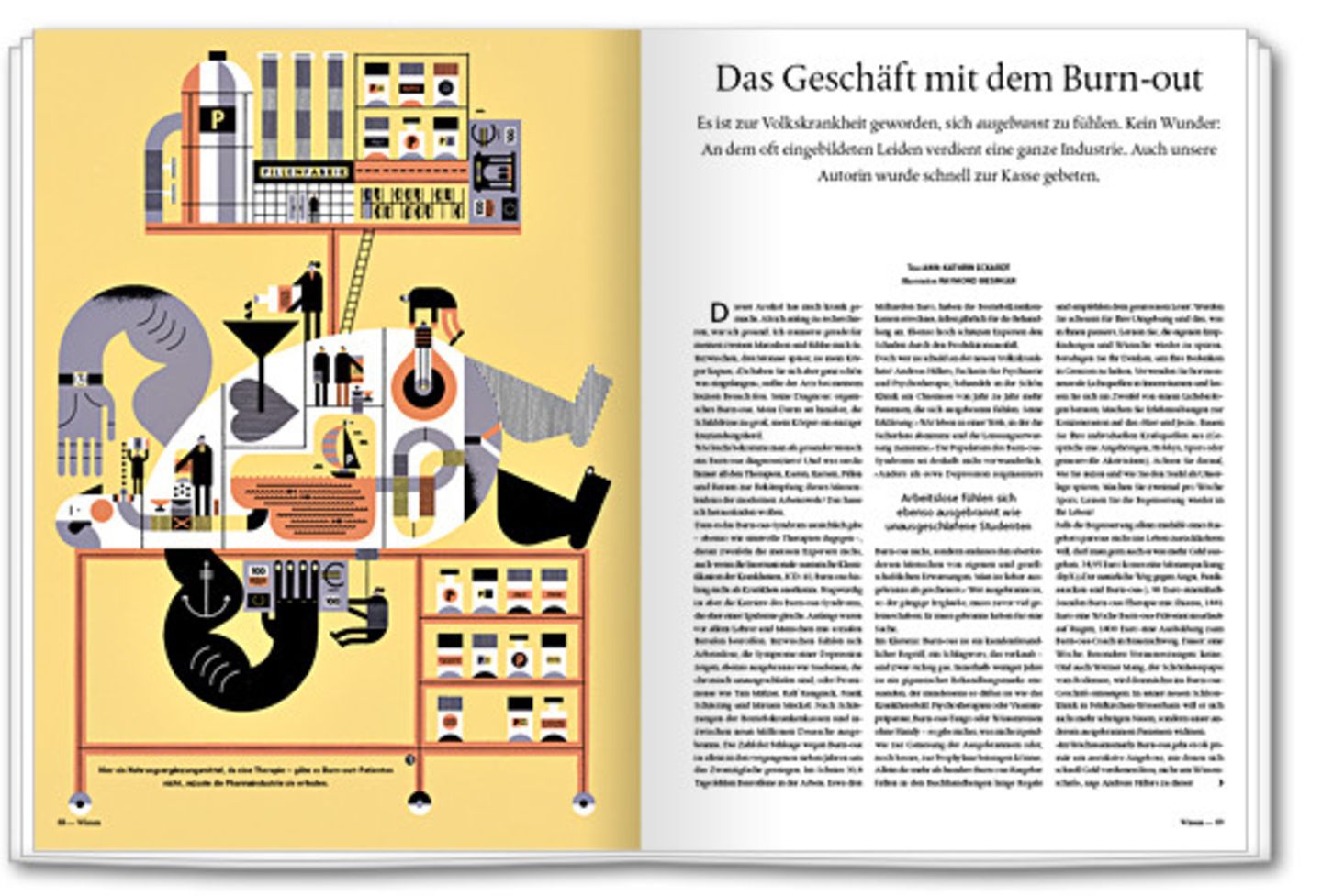 Wissen: Das Geschäft mit dem Burn-out
