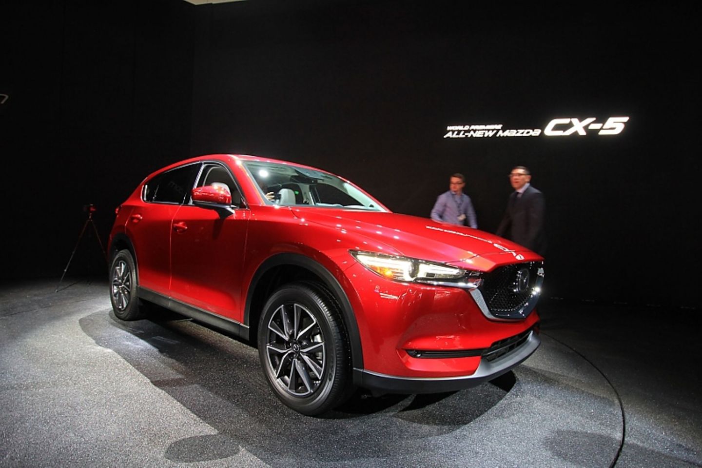Mazda CX 5 - optisch eher eine Modellpflege denn ein komplett neues Auto