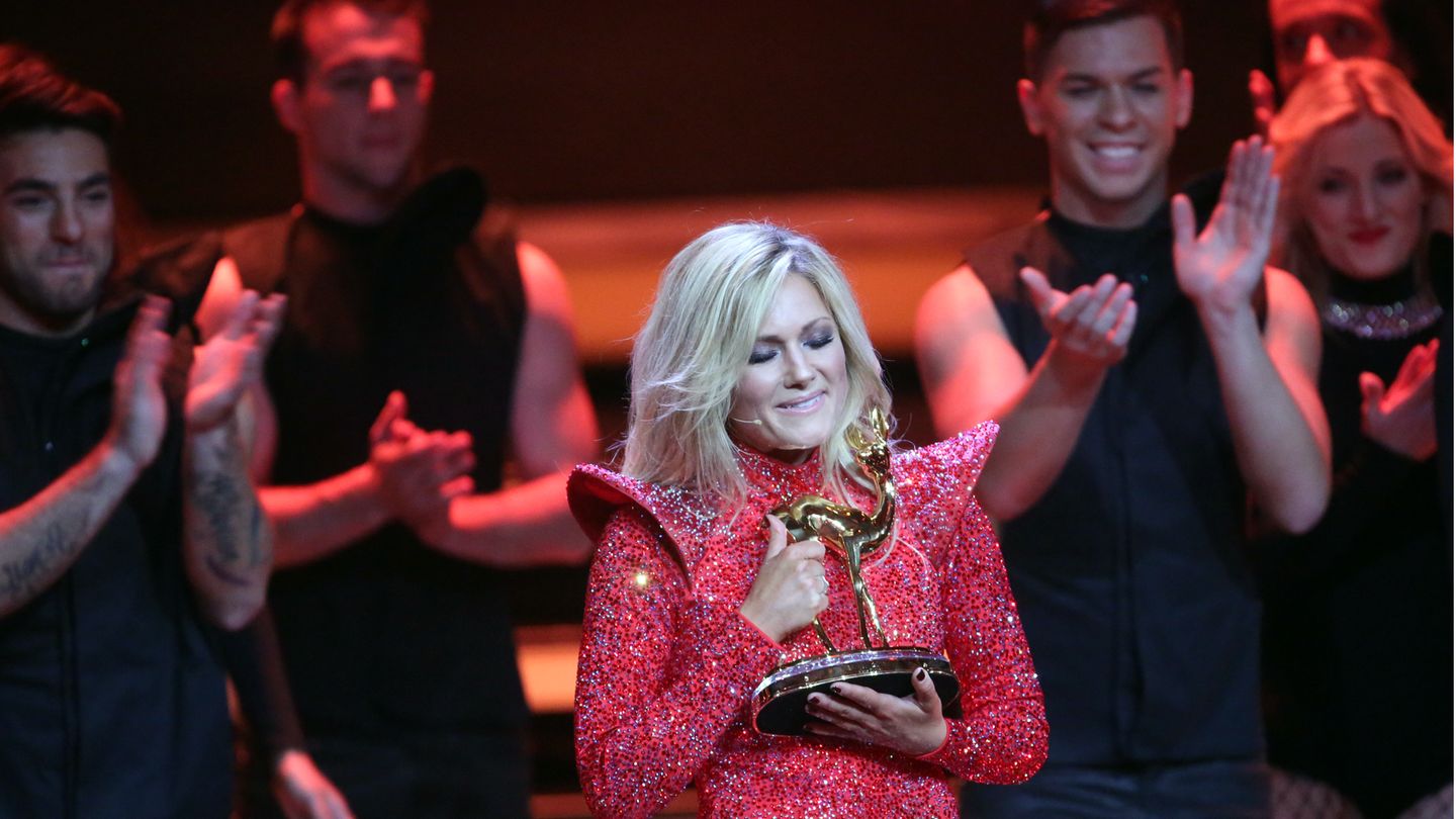 Helene Fischer beim Bambi 2013 Helene Fischer beim Bambi 2013