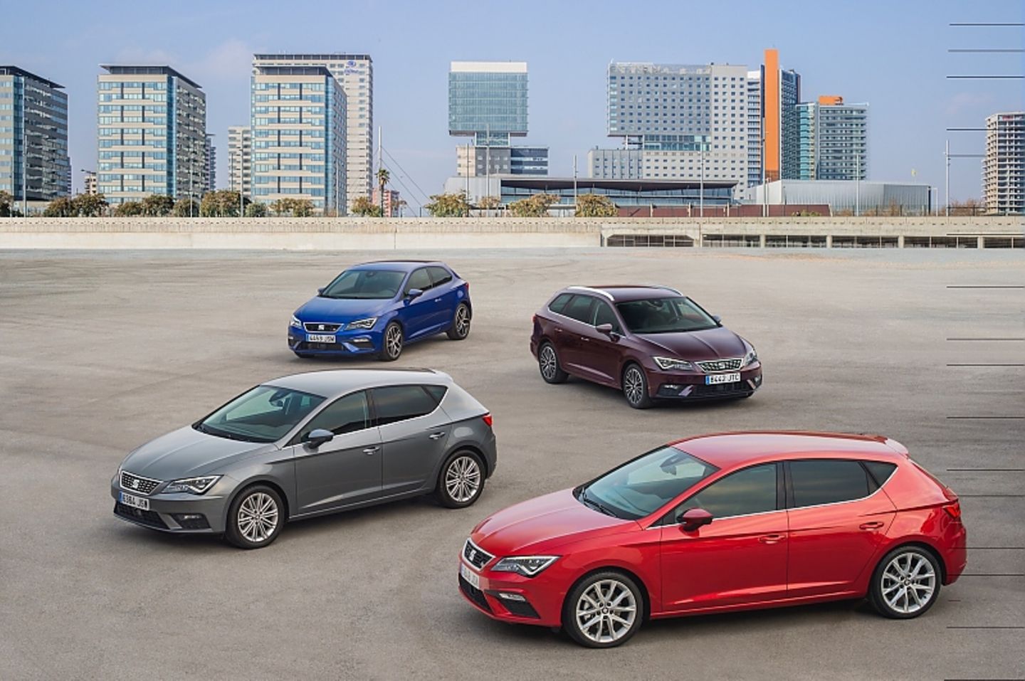 Die verschiedenen Karosserie-Versionen des Seat Leon