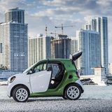 Der Kofferraum ist auch beim Smart Fortwo Electric Drive nicht besonders groß