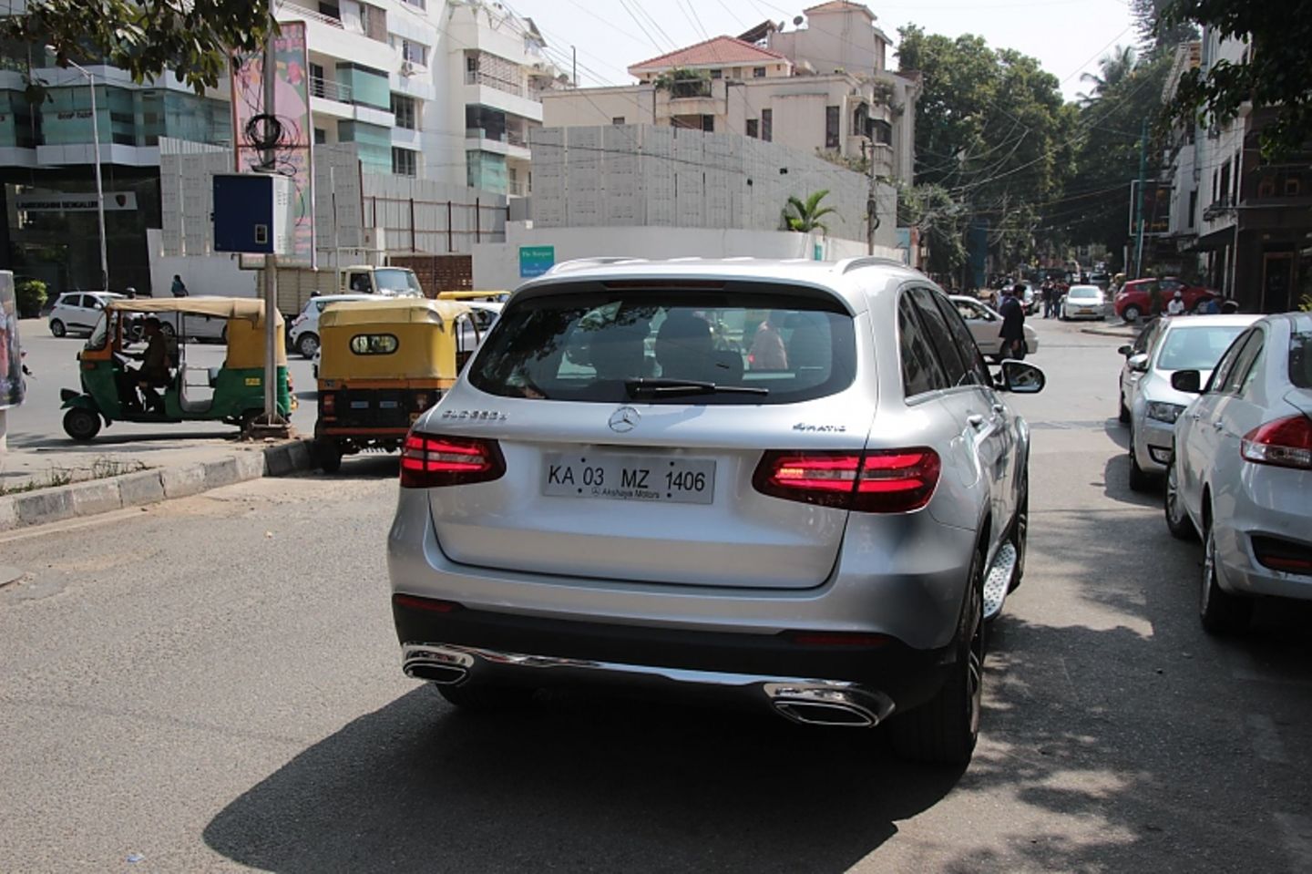 Mit dem Mercedes GLC in Indien unterwegs