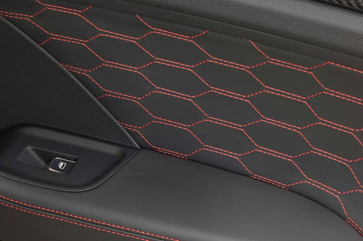 MTM Audi RS3 R - auch in den Türen gibt es Rauten