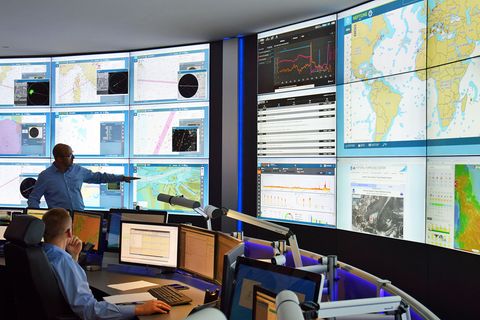 Carnival Maritime: im Fleet Operation Center in Hamburg