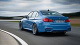 BMW M3 2016 - das Heck keilt gerne einmal aus