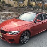 BMW M3 2016 - in rot wird der BMW M3 noch unspektakulärer