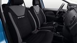 Einen gesteppten Schriftzug wert: Innenraum Dacia Sandero Stepway MJ 2016