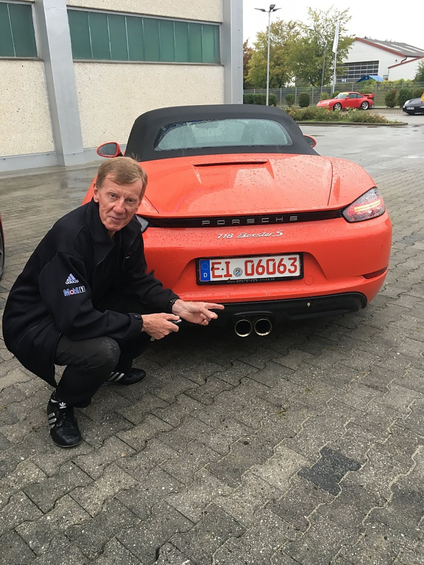 MTM Porsche 718 Boxster S - da lacht auch Walter Röhrl