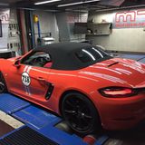 MTM Porsche 718 Boxster S - die Motorentechnik des Vierzylinders-Boxers wurde entsprechend angepasst
