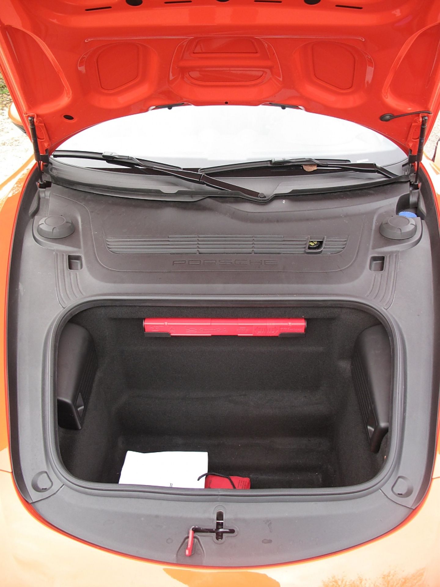 MTM Porsche 718 Boxster S - auch hier kommen 150 Liter unter