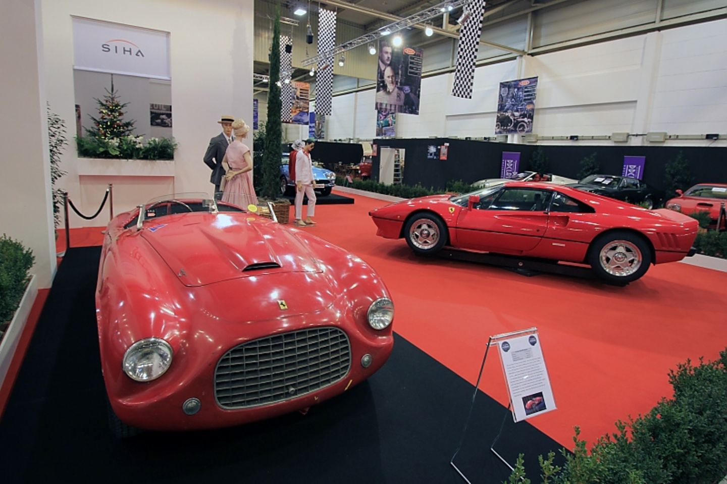Ein Höhepunkt ist die 70 Jahre-Ferrari-Ausstellung.