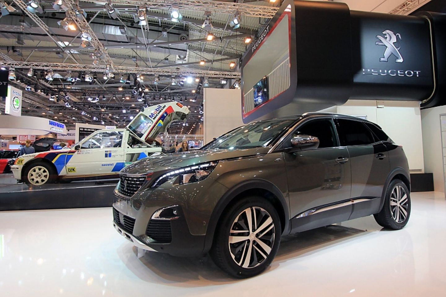 Der Peugeot 3008 GT feiert seine Deutschlandpremiere.