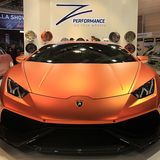 Flotte Autos ins schrillen Farben gehören zum festen Bestandteil der Essen Motor Show.