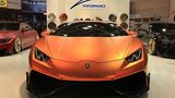 Flotte Autos ins schrillen Farben gehören zum festen Bestandteil der Essen Motor Show.