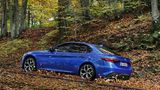 In 5,2 Sekunden sprintet die Alfa Romeo Giulia Veloce auf 100 km/h