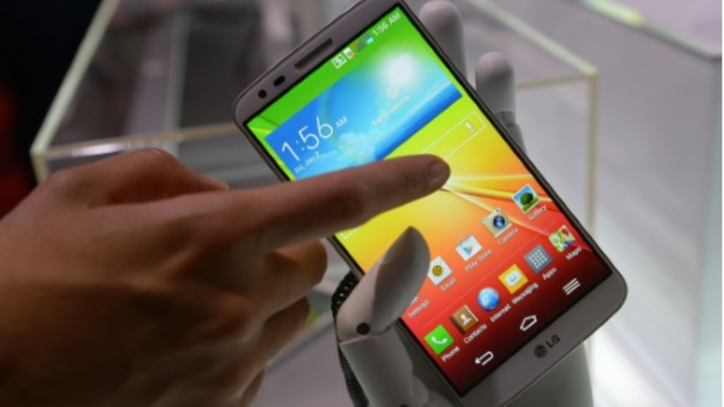 Ein Android-Smartphone von LG