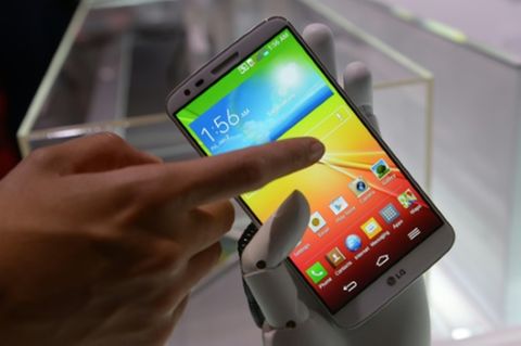 Ein Android-Smartphone von LG