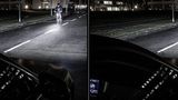 Blendfrei für entgegenkommende Radfahrer