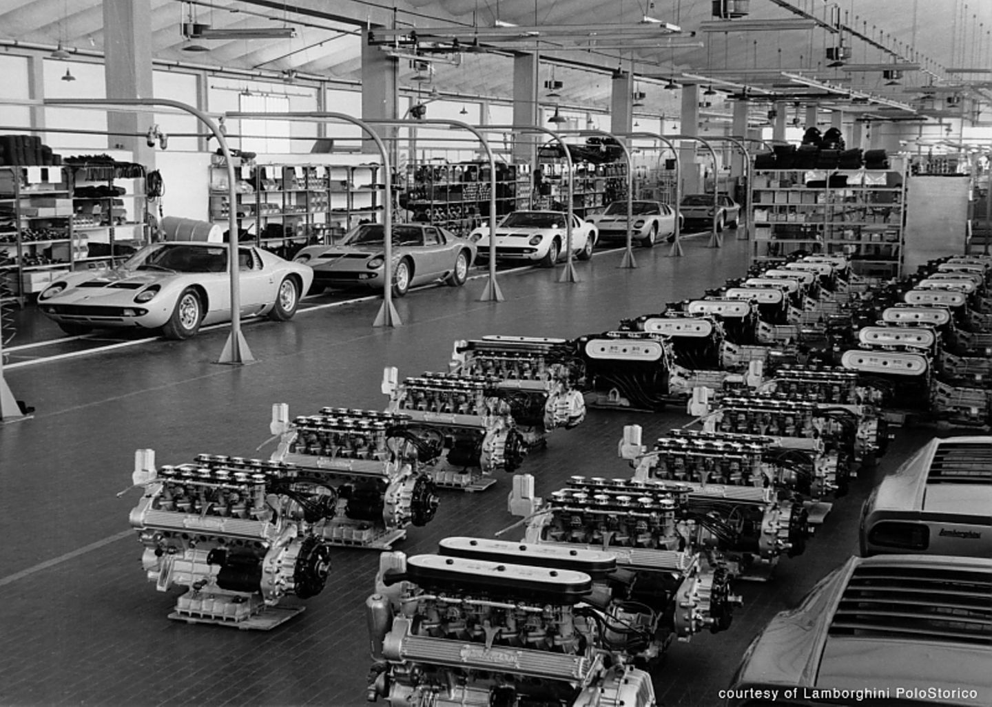 So wurde der Lamborghini Miura gefertigt