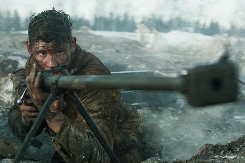 Der Legende nach hatten die 28 Männer nur leichte Bewaffnung - so wie diese Panzerbüchse
