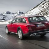 Der Mercedes E 220 d All-Terrain ist ein echter Allradler.