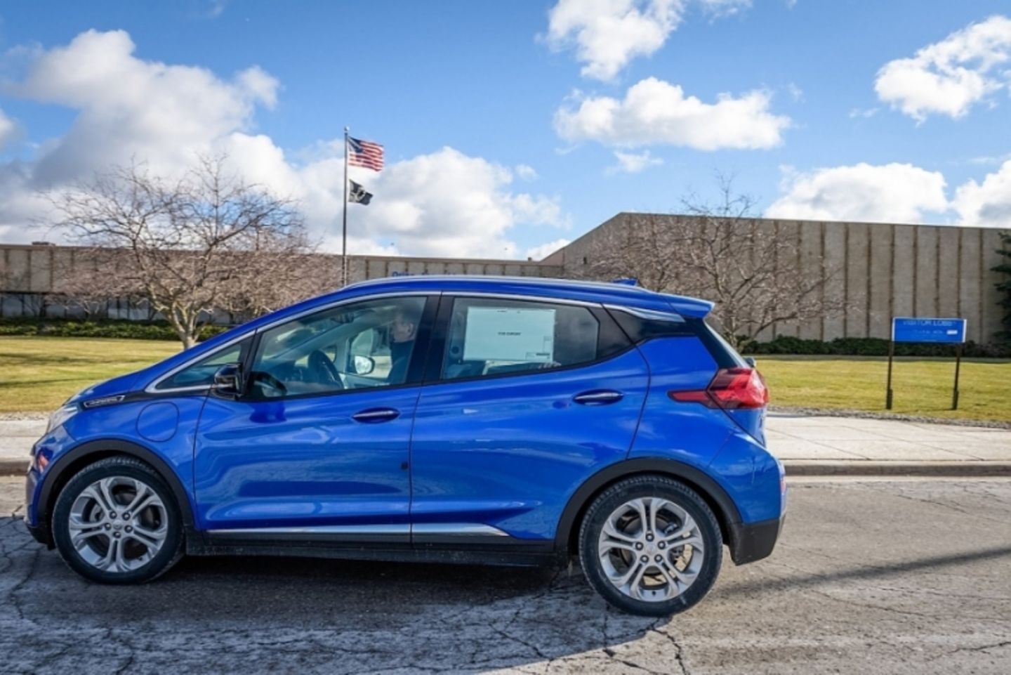 Opel Ampera-e - das Akkupaket ist im Boden untergebracht