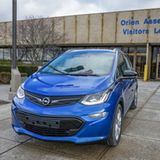 Opel Ampera-e - vor seiner Produktionsstätte in Warren