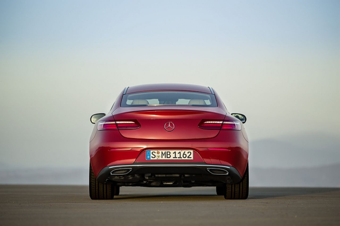 Mercedes E-Klasse Coupé 2017 - und klares Heck