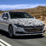VW Arteon Prototyp - das Motorenportfolio reicht von 150 bis weit über 300 PS