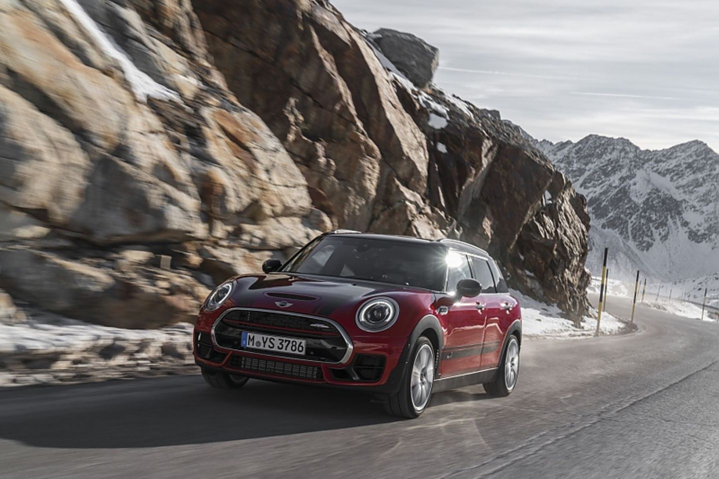 Der Mini John Cooper Works Clubman ist bis zu 238 km/h schnell