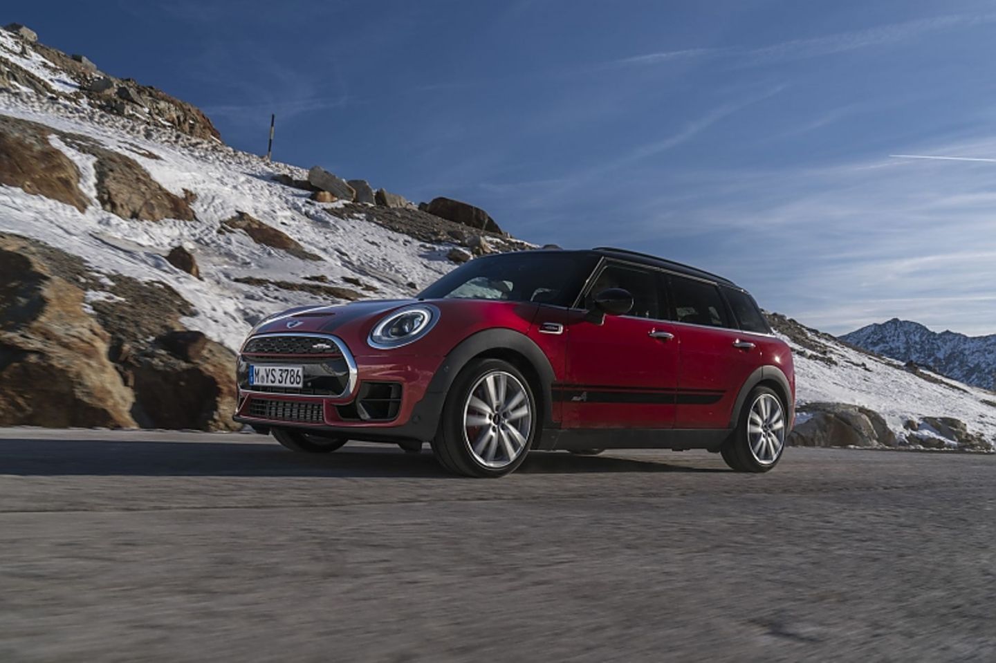 Der Mini John Cooper Works Clubman wiegt knapp 1.5 Tonnen