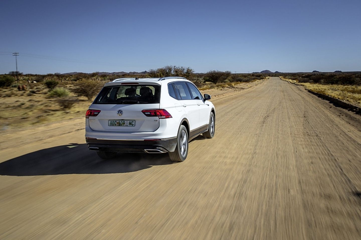VW Tiguan Allspace Prototyp in Südafrika