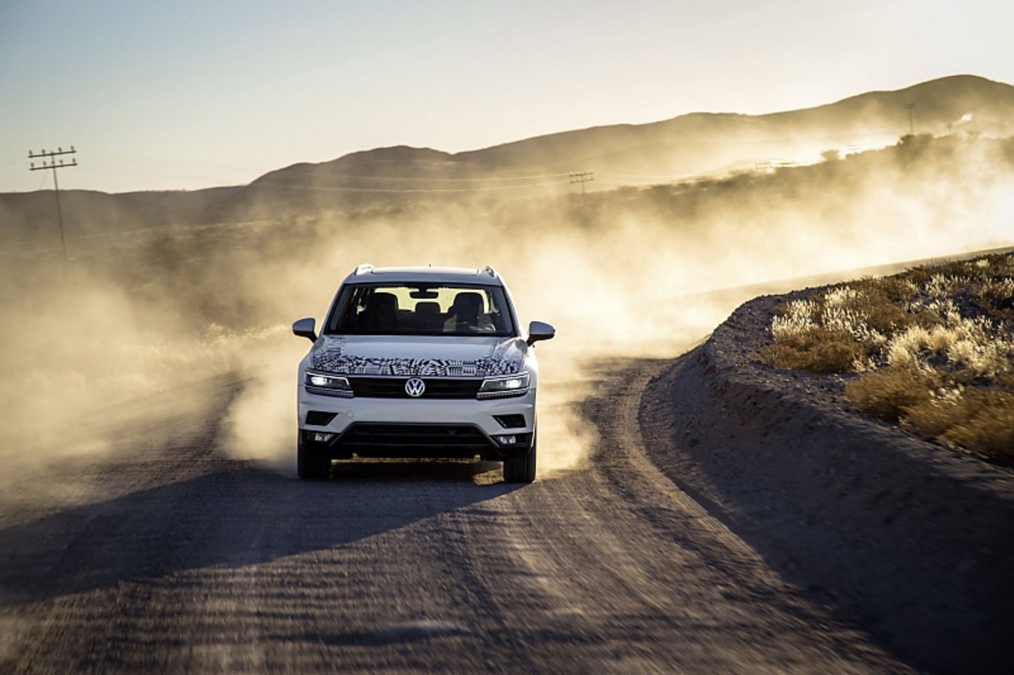VW Tiguan Allspace Prototyp in Südafrika