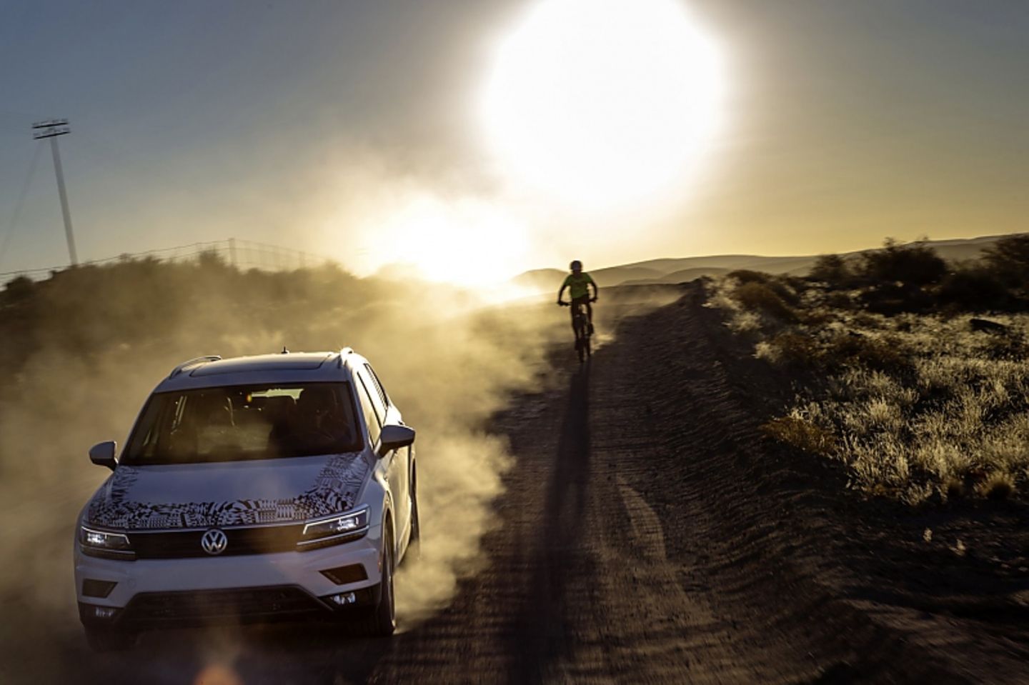 VW Tiguan Allspace Prototyp in Südafrika