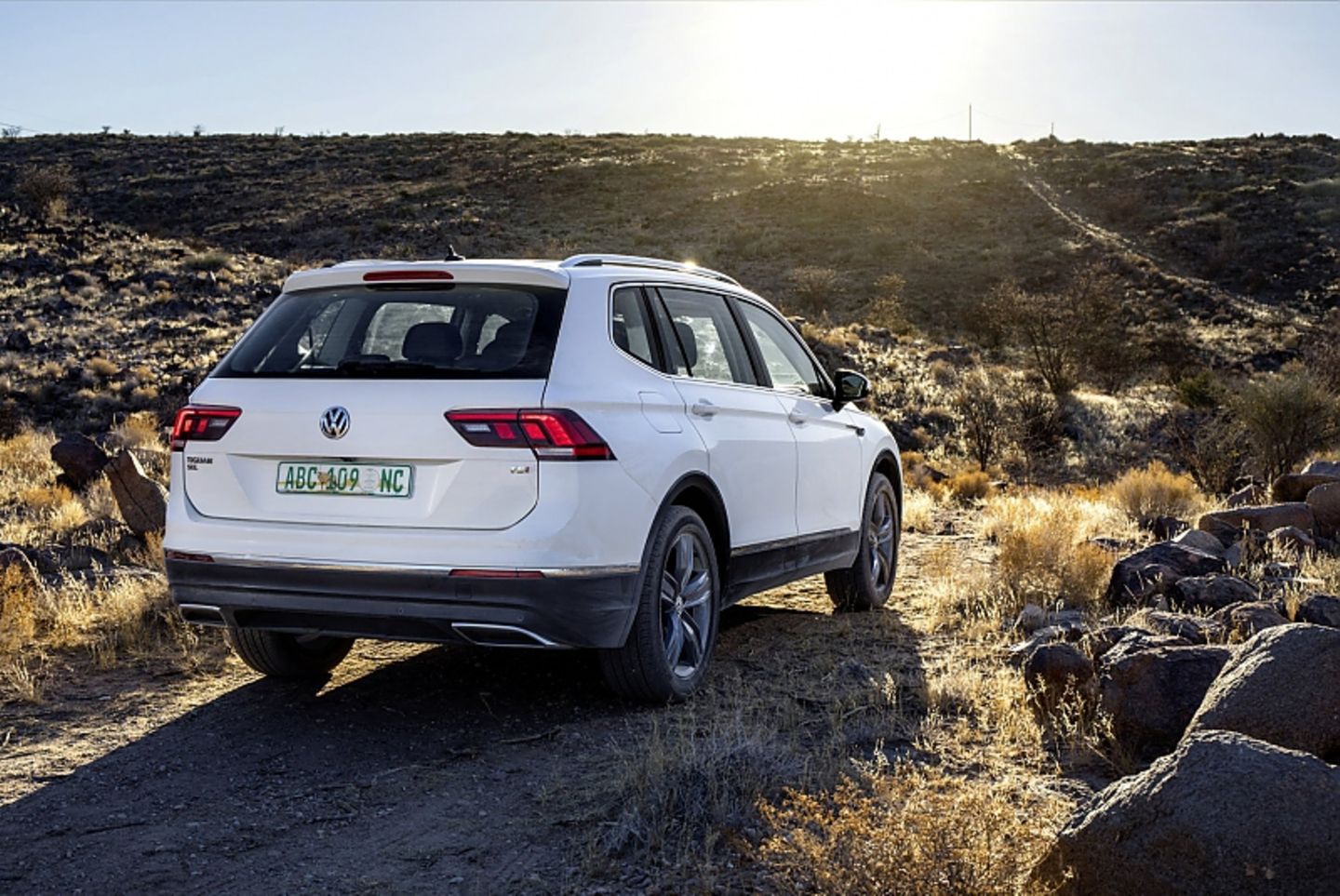 VW Tiguan Allspace Prototyp in Südafrika