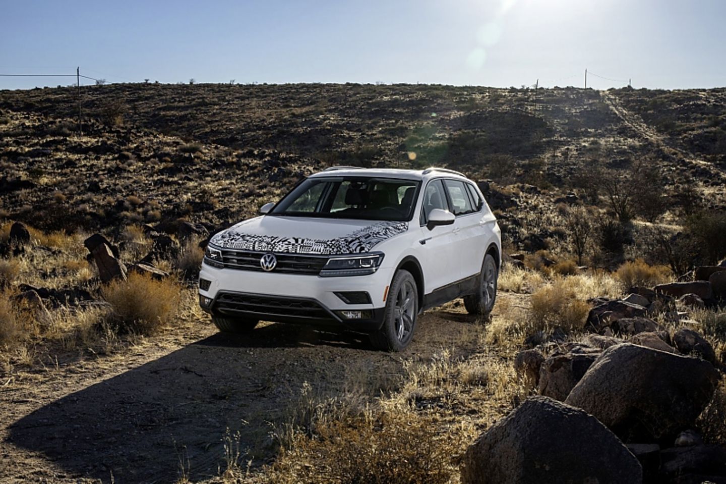 VW Tiguan Allspace Prototyp in Südafrika