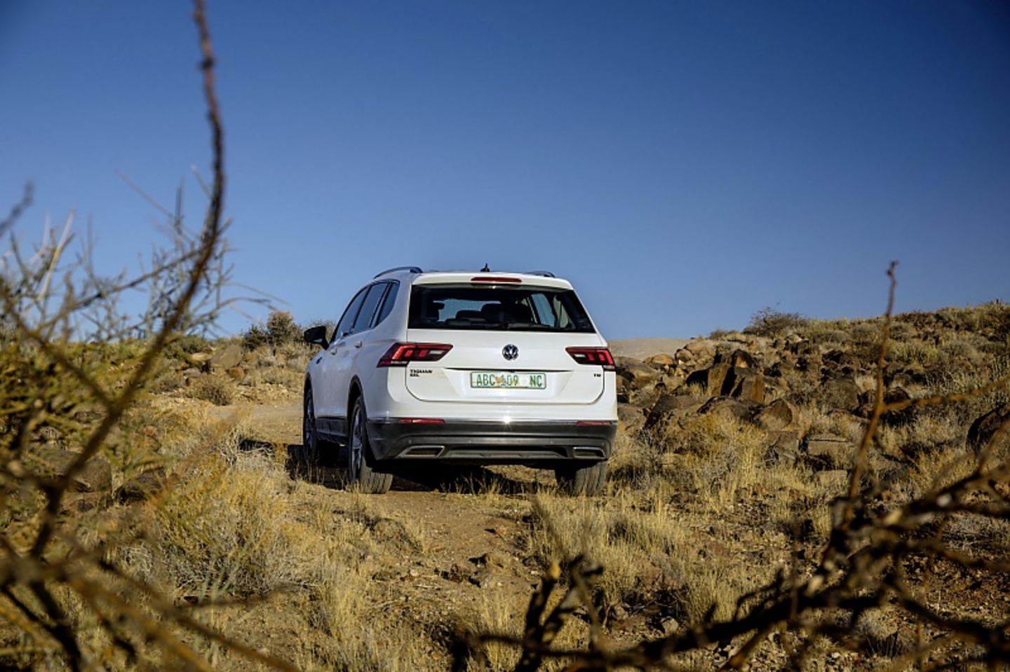 VW Tiguan Allspace Prototyp in Südafrika