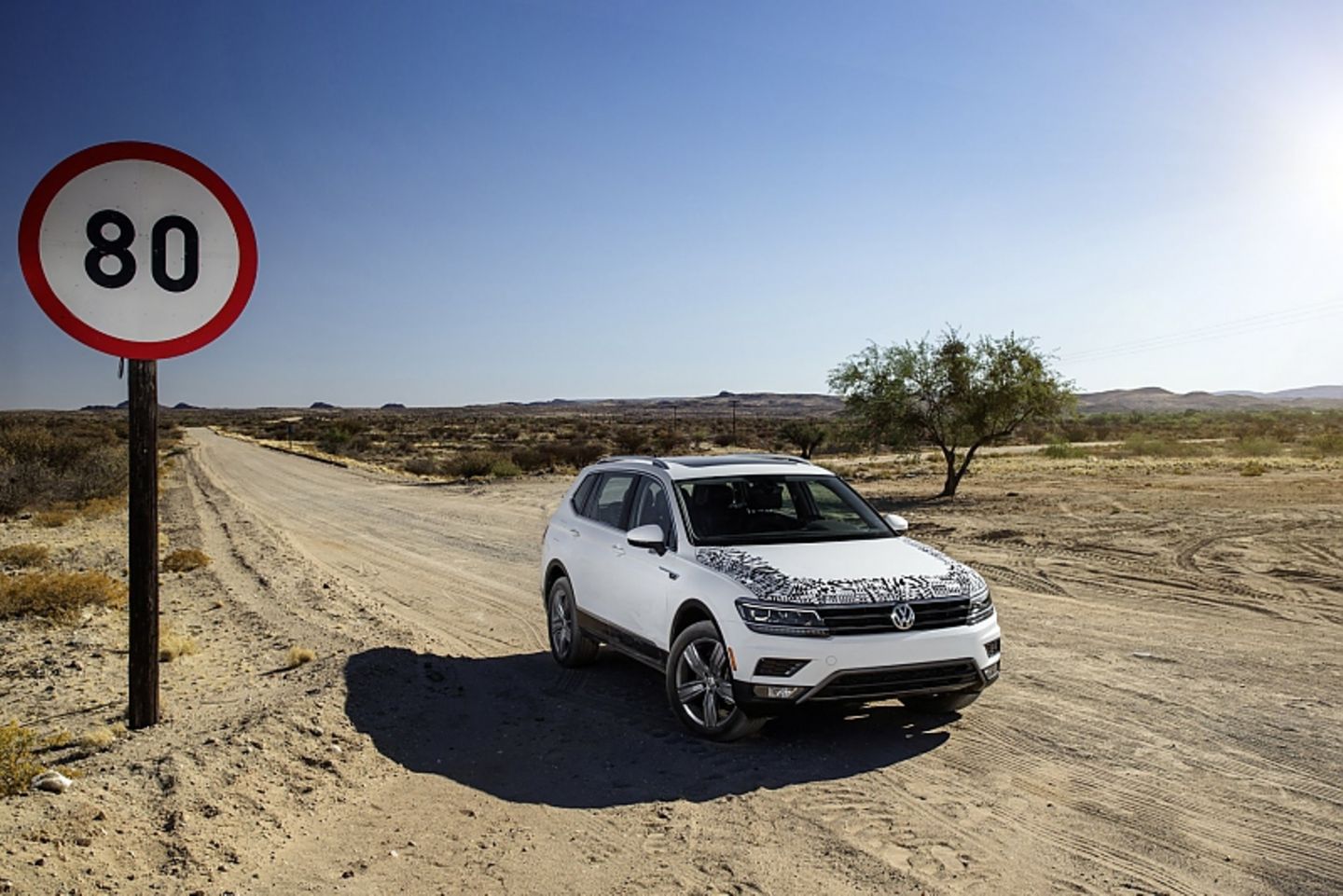 VW Tiguan Allspace Prototyp in Südafrika