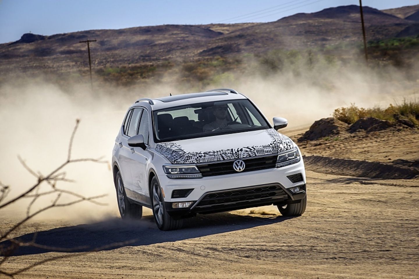 VW Tiguan Allspace Prototyp in Südafrika