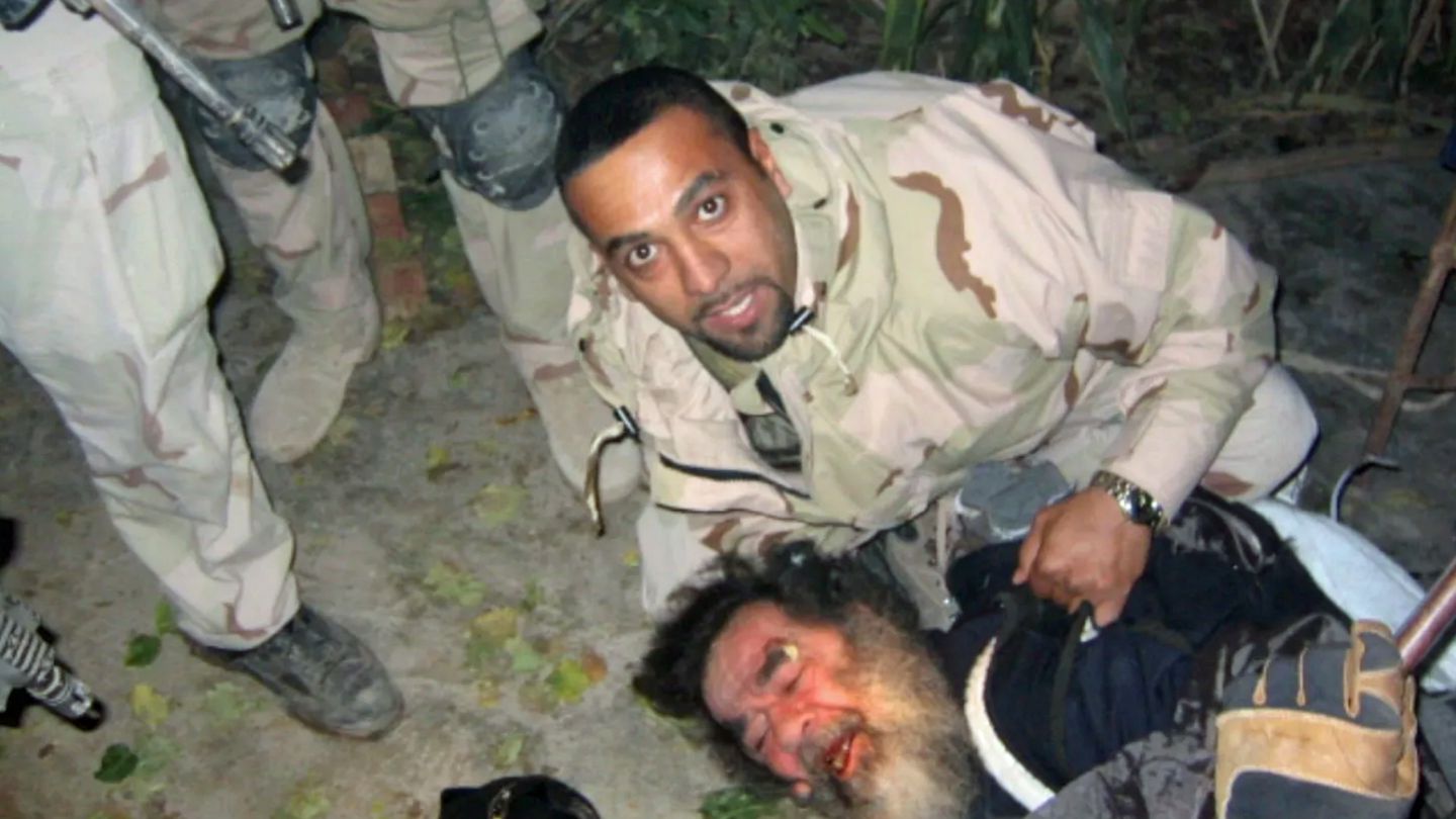 2003 wurde Saddam Hussein in der Nähe von Tikrit in einem Erdloch aufgespürt.