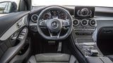 Das Cockpit des Mercedes-AMG GLC 43 4Matic.
